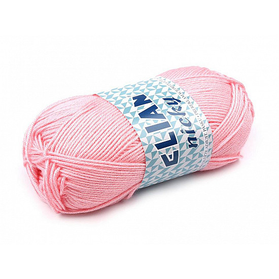 Strickgarn Nicky 50 g - Hellrosa