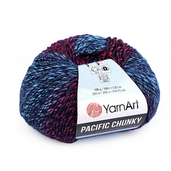 Strickgarn Pacific Chunky 100 g, lila