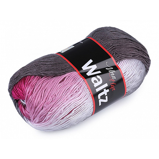 Strickgarn Waltz 100 g, grau