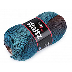 Strickgarn Waltz 100 g, Petrol blau