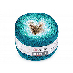 Rosegarden Strickgarn Baumwolle 250 g, türkis