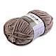 Strickgarn Chenille Dolce 100 g, dunkel-beige