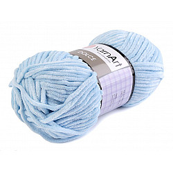 Strickgarn Chenille Dolce 100 g, Veilchenblau