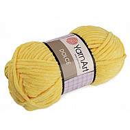 Strickgarn Chenille Dolce 100 g, gelb