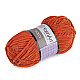 Strickgarn Chenille Dolce 100 g, rostbraun