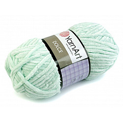 Strickgarn Chenille Dolce 100 g, Mint