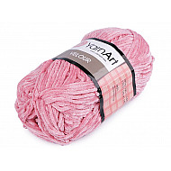 Strickgarn Chenille Velour 100 g, rosa