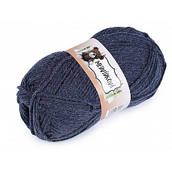 Strickgarn für Kuscheltiere 100g - blau Delta