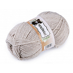 Strickgarn für Kuscheltiere 100g - hellbeige