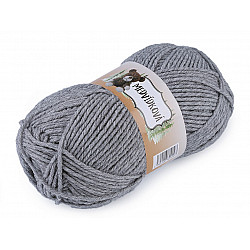 Strickgarn für Kuscheltiere 100g - hell-grau