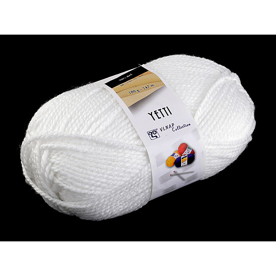 Strickgarn Yetti 100 g - weiß