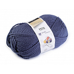 Strickgarn Yetti 100 g - blau-violett