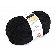 Strickgarn Yetti 100 g - schwarz