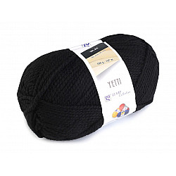 Strickgarn Yetti 100 g - schwarz