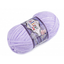 Chenille Strickgarn Alize Velluto 100 g, lila