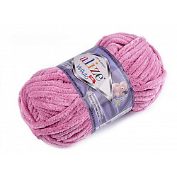 Chenille Strickgarn Alize Velluto 100 g, rosa