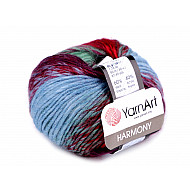 Strickgarn Harmony 50 g, dunkelrot