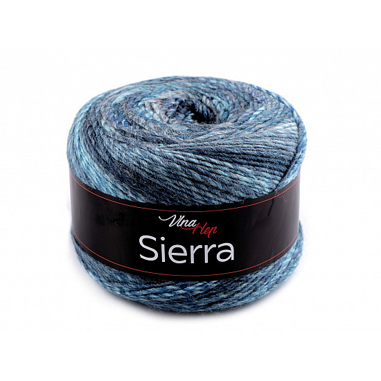 Sierra Strickgarn 150 g, blau