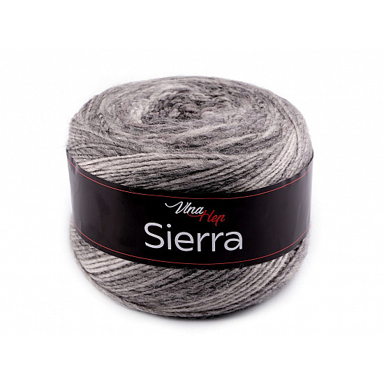 Sierra Strickgarn 150 g, grau