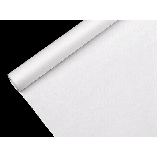 Geschenkpapier 0,9x5 m - weiß