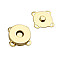 Magnetischer Verschluss Ø18 mm, gold, 5 Set