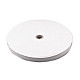 Klettverschluss Plüsch selbstklebend Breite 20 mm, White, 25 m