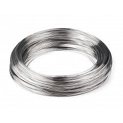 Speicherdraht für Halskette Ø 15 cm, platine, 20 g