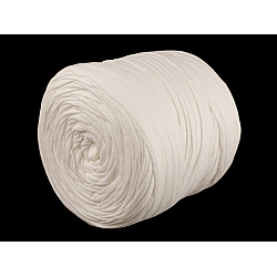 Spaghetti-Strickband, 650-700 g - offene Creme