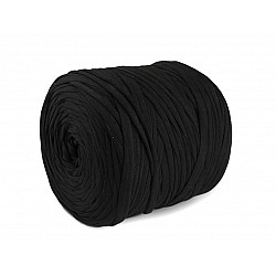 Spaghetti-Strickband, 650-700 g - schwarz