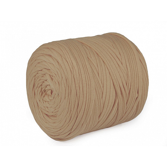 Spaghetti-Strickband, 700 g - beige