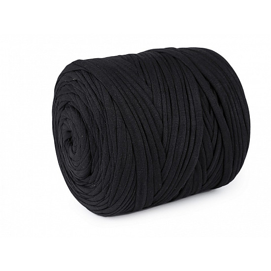 Spaghetti / Strickgarn 700 g - schwarz, 1 Buc.