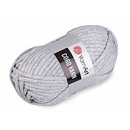 Strickgarn Cord Yarn 250 g - hell-grau - gestromt, 1 Buc.