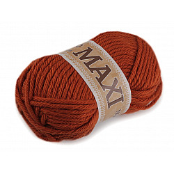 Jumbo Maxi Strickfaden, 100 g - mittlerer Rost