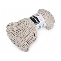 Strickgarn Macrame Braided 250 g - naturfarbe, 1 Buc.