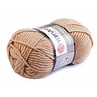 Stricken Merino sperrig, 100 g - beige