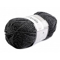 Knicken von Merino sperrig, 100 g - grauer Hämatit