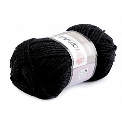 Knicken Merino sperrig, 100 g - schwarz