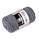 Strickgarn Macrame Cord 250 g - grau, 1 Buc.