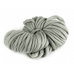 Extra dickes Strickgarn 250 g- grün grau