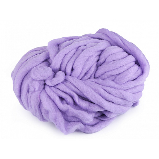 Extra dickes Strickgarn 250 g- Mov liliachiu