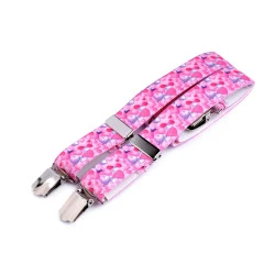 Kinder hosenträger verschiedene motive - Pink (1 Stück) Kinder hosenträger verschiedene motive - Pink (1 Stück)