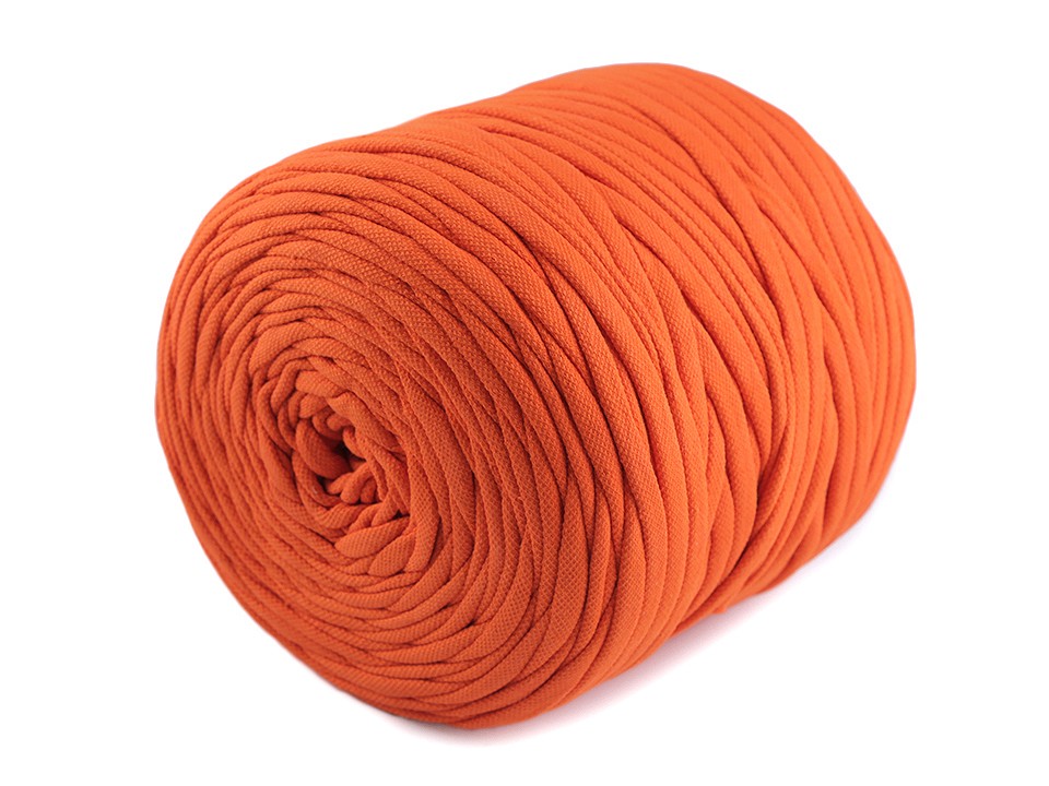 Spaghetti-Strickband, 650-700 g - Orange